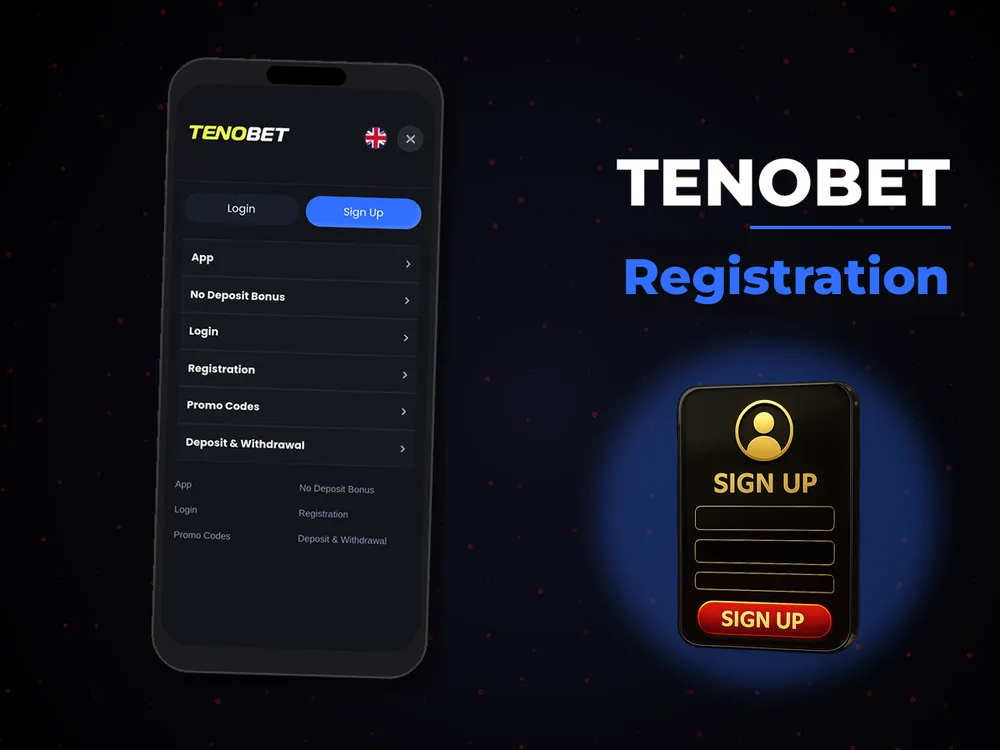 Tenobet - Registration