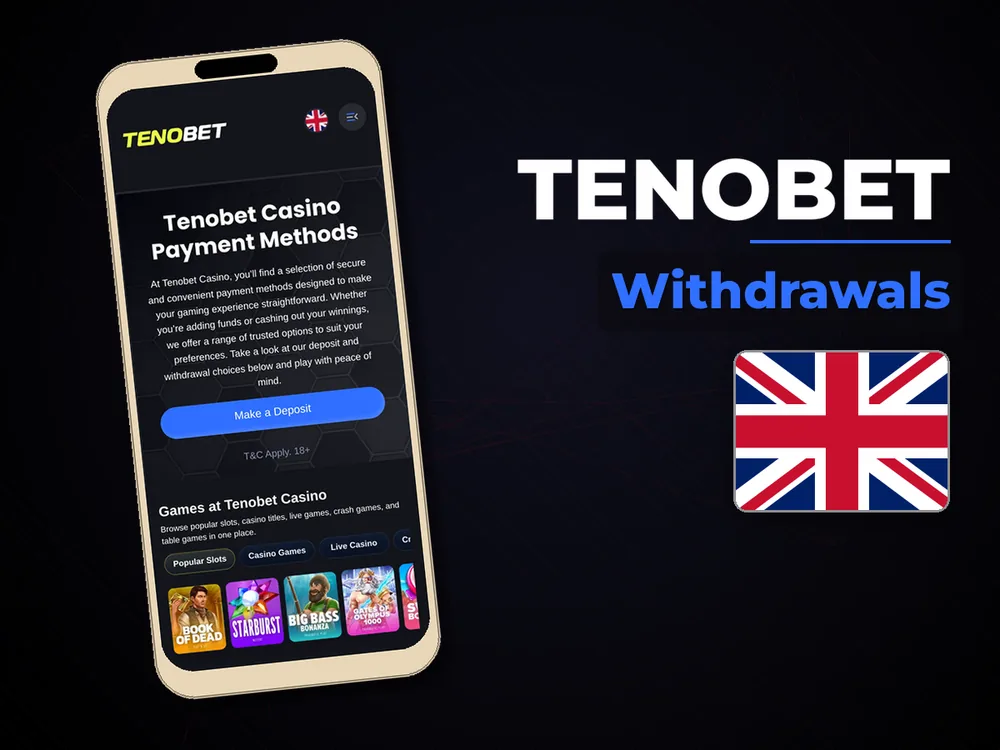 Tenobet - Withdrawals