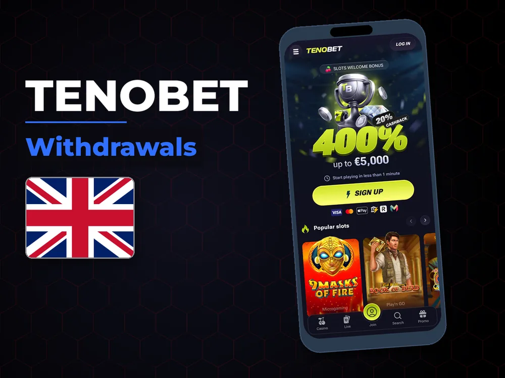 Tenobet - Withdrawals