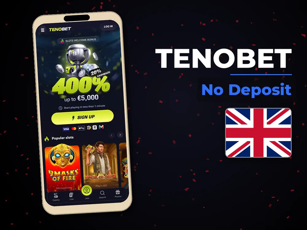 Tenobet - No Deposit