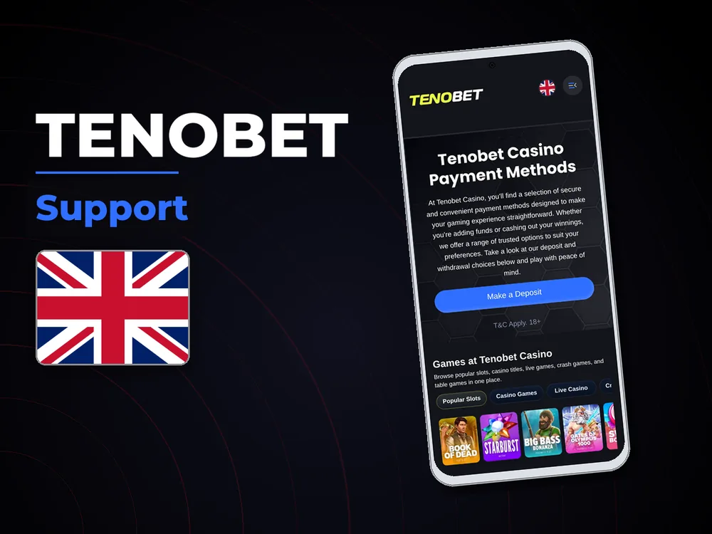 Tenobet - Support