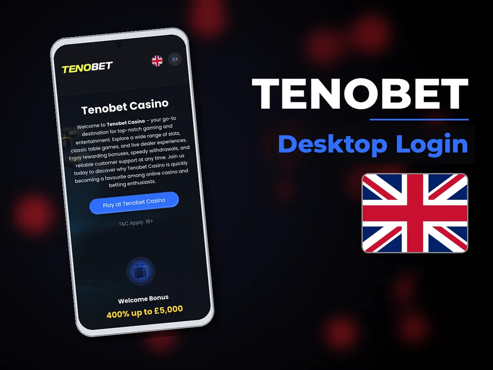Tenobet - Desktop Login