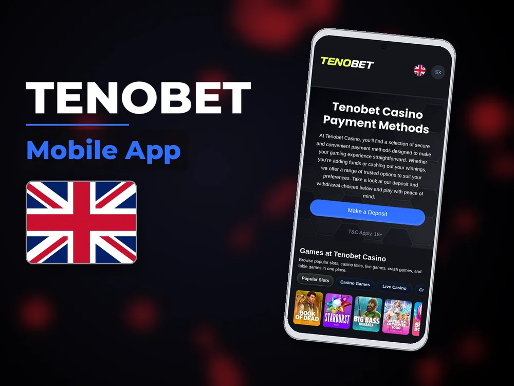Tenobet - Mobile App