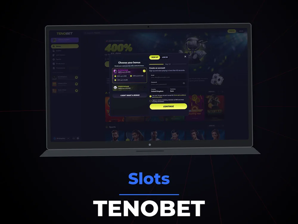 Tenobet - Slots