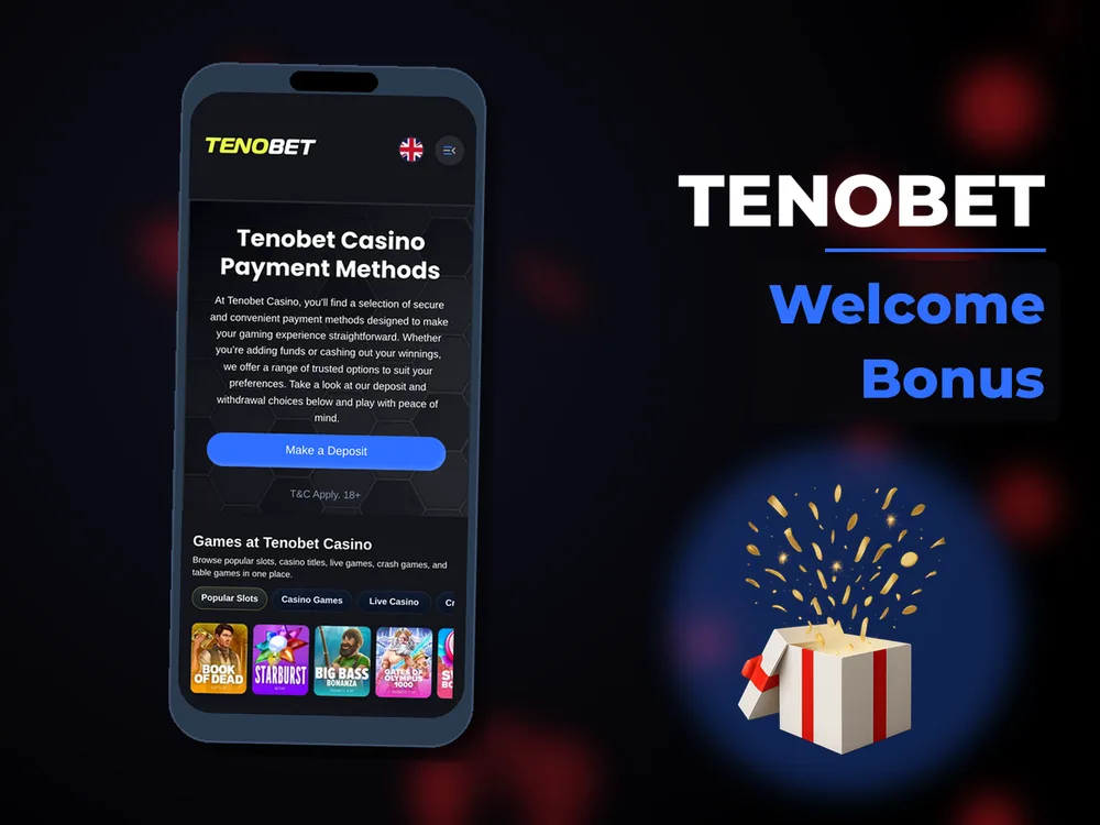 Tenobet - Welcome Bonus