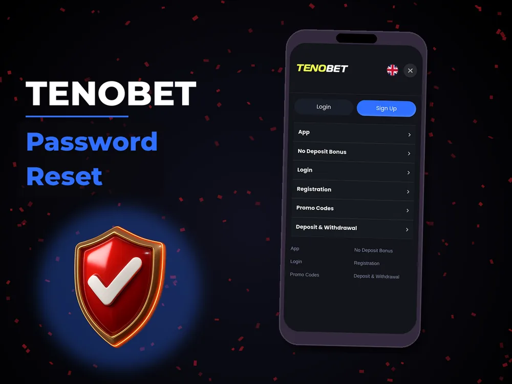 Tenobet - Password Reset
