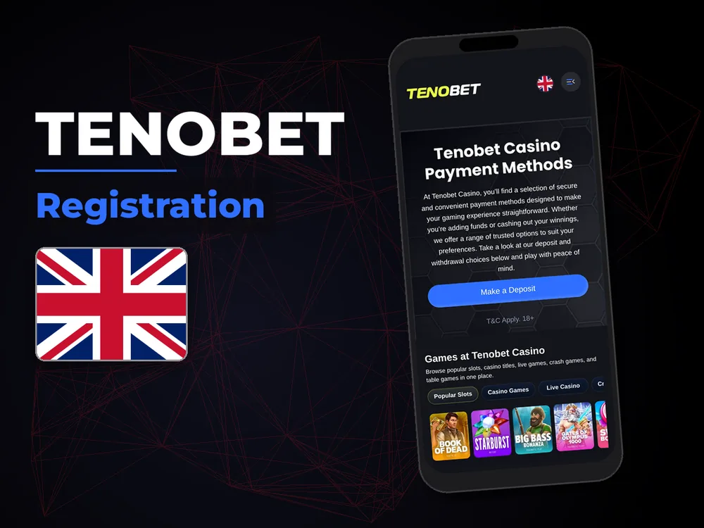 Tenobet - Registration