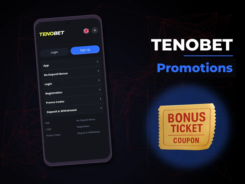 Tenobet - Promotions
