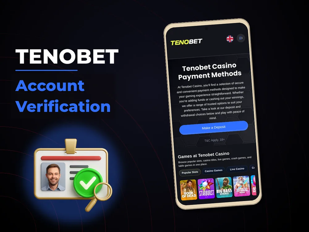 Tenobet - Account Verification